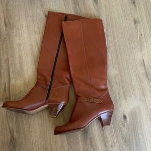Vintage leather boots